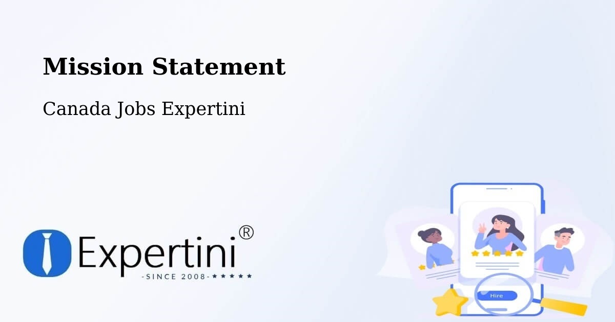 Mission Statement - Canada Jobs Expertini
